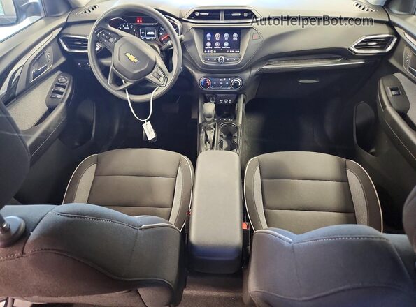 KL79MPSL1PB179527 2023 CHEVROLET TRAILBLAZER Black Вид панелі приладів