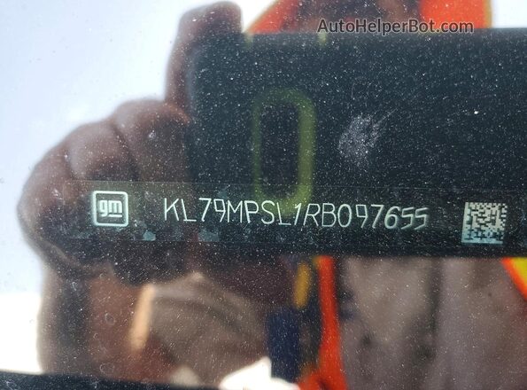 KL79MPSL1RB097655 2024 CHEVROLET TRAILBLAZER Черный Вид подкапотного пространства