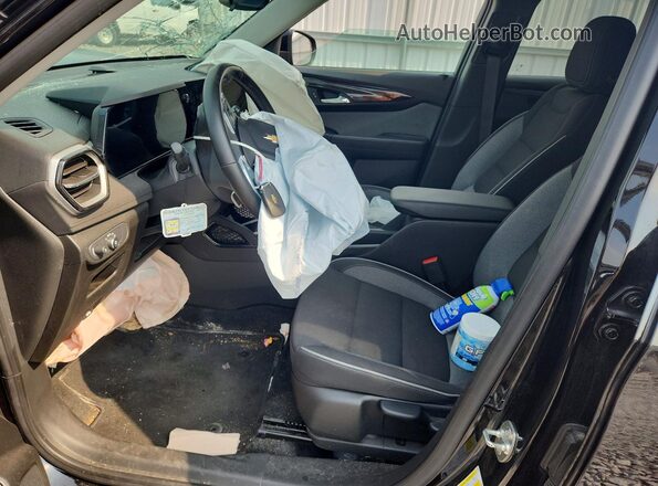 KL79MPSL1RB215753 2024 CHEVROLET TRAILBLAZER Черный Вид салона спереди
