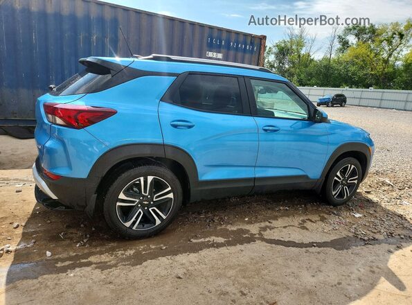 KL79MPSL1SB085768 2025 CHEVROLET TRAILBLAZER Blue Tył prawy
