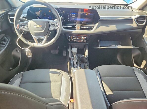 KL79MPSL1SB085768 2025 CHEVROLET TRAILBLAZER Blue Widok deski rozdzielczej