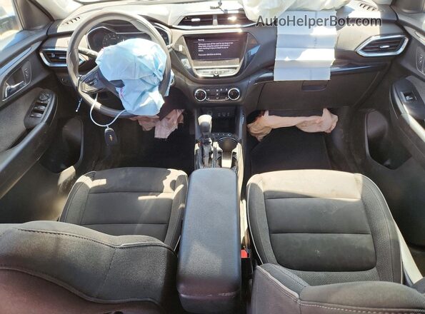 KL79MPSL2MB073468 2021 CHEVROLET TRAILBLAZER Charcoal Dashboard view