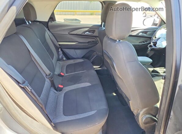 KL79MPSL2MB073468 2021 CHEVROLET TRAILBLAZER Charcoal Rear interior view