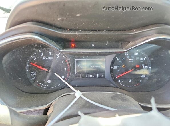 KL79MPSL2MB073468 2021 CHEVROLET TRAILBLAZER Charcoal Instrument cluster view
