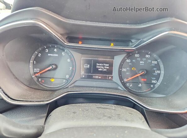 KL79MPSL2PB152711 2023 CHEVROLET TRAILBLAZER Black Widok zestawu wskaźników
