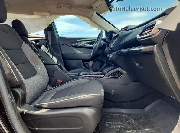 KL79MPSL2PB152711 2023 CHEVROLET TRAILBLAZER Black Widok wnętrza z przodu