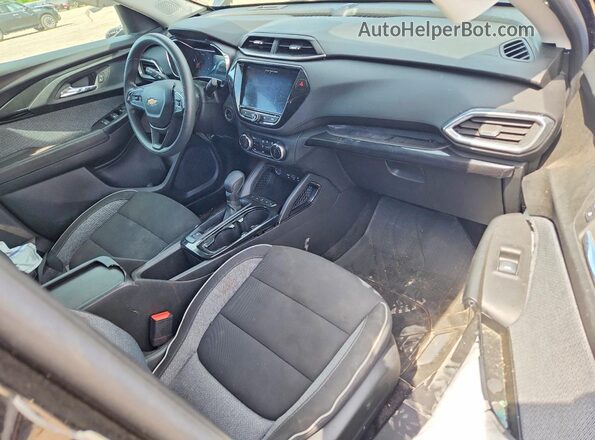 KL79MPSL2PB152711 2023 CHEVROLET TRAILBLAZER Black Widok deski rozdzielczej