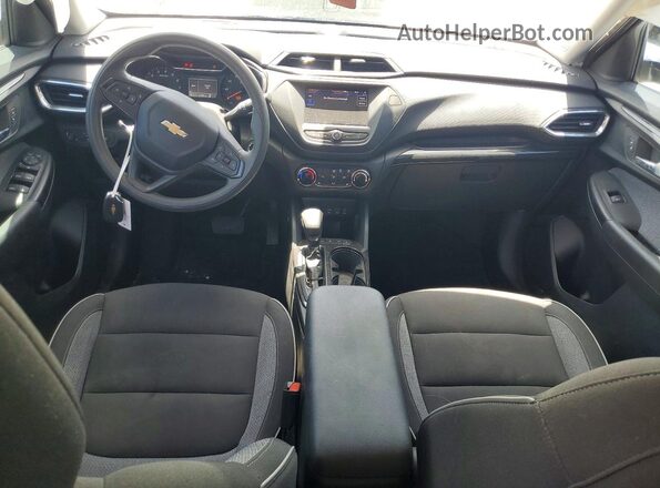 KL79MPSL2PB194456 2023 CHEVROLET TRAILBLAZER Белый Вид панели приборов
