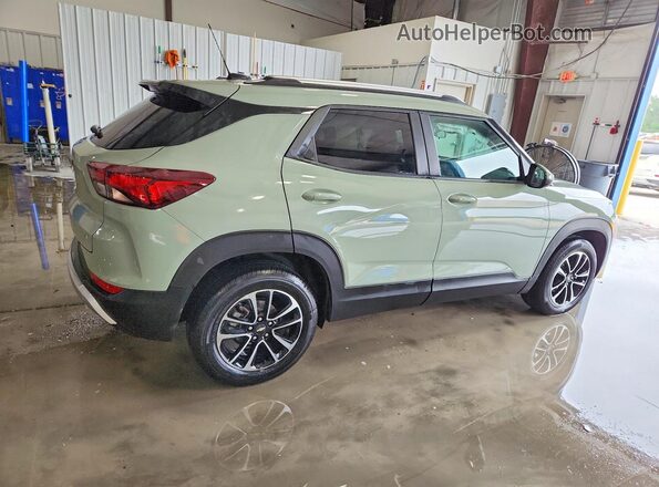 KL79MPSL2SB085035 2025 CHEVROLET TRAILBLAZER Зеленый Задняя правая четверть