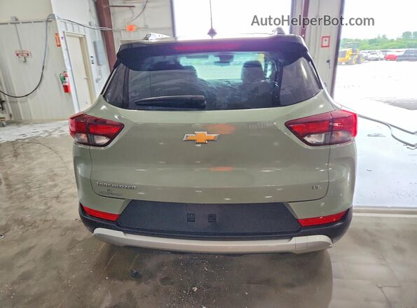 KL79MPSL2SB085035 2025 CHEVROLET TRAILBLAZER Зеленый Вид сзади