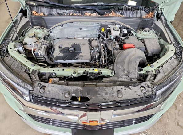 KL79MPSL2SB085035 2025 CHEVROLET TRAILBLAZER Зеленый Вид задней части салона
