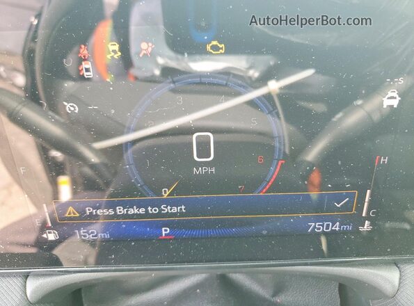 KL79MPSL2TB152492 2026 CHEVROLET TRAILBLAZER Черный Вид щитка приборов