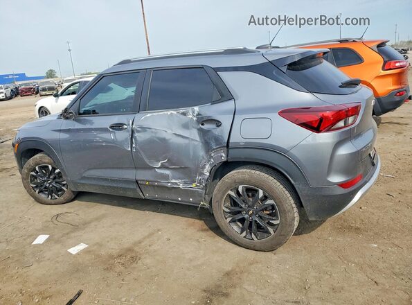 KL79MPSL4MB005351 2021 CHEVROLET TRAILBLAZER Серебряный Задняя левая четверть
