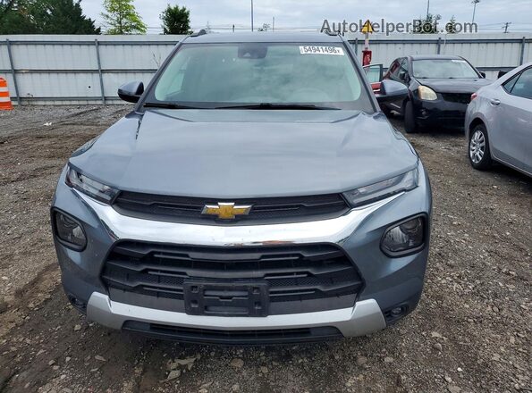 KL79MPSL4NB029182 2022 CHEVROLET TRAILBLAZER Gray წინა ხედი