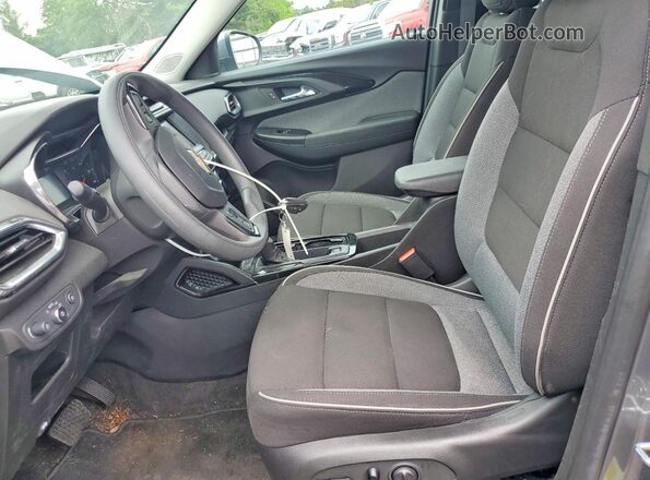 KL79MPSL4NB029182 2022 CHEVROLET TRAILBLAZER Gray წინა სალონის ხედი