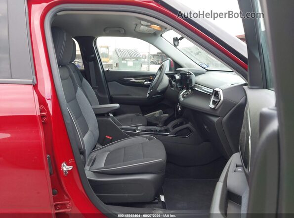 KL79MPSL4TB167253 2026 CHEVROLET TRAILBLAZER Красный Вид салона спереди