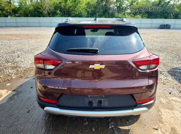 KL79MPSL5NB010558 2022 CHEVROLET TRAILBLAZER Maroon Widok z tyłu