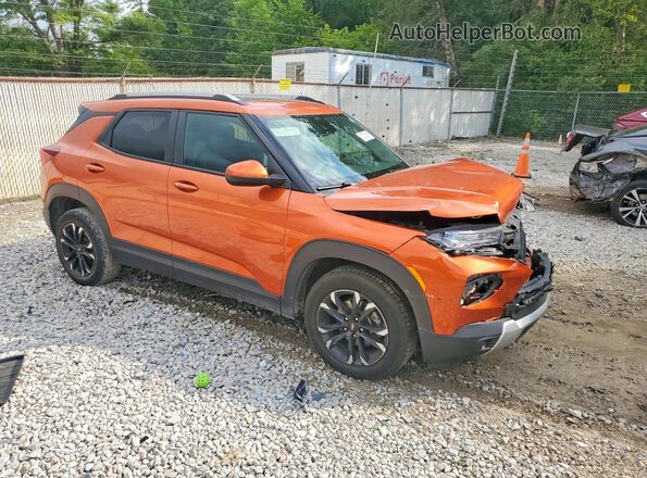 KL79MPSL5NB047142 2022 CHEVROLET TRAILBLAZER Orange Przód prawy