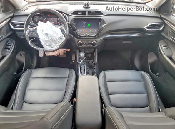 KL79MPSL5NB047142 2022 CHEVROLET TRAILBLAZER Orange Widok deski rozdzielczej