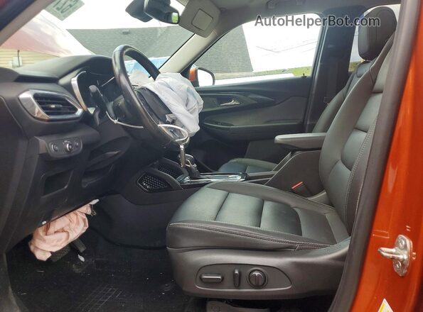 KL79MPSL5NB047142 2022 CHEVROLET TRAILBLAZER Orange Widok wnętrza z przodu