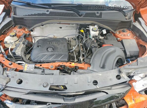 KL79MPSL5NB047142 2022 CHEVROLET TRAILBLAZER Orange Widok komory silnika