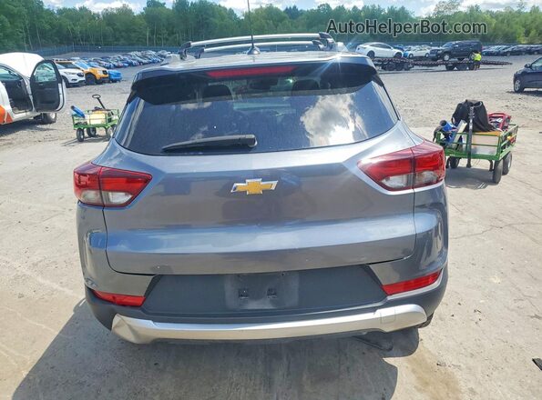 KL79MPSL5NB054480 2022 CHEVROLET TRAILBLAZER Серый Вид сзади