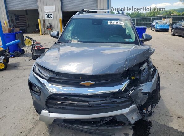 KL79MPSL5NB054480 2022 CHEVROLET TRAILBLAZER Серый Вид спереди