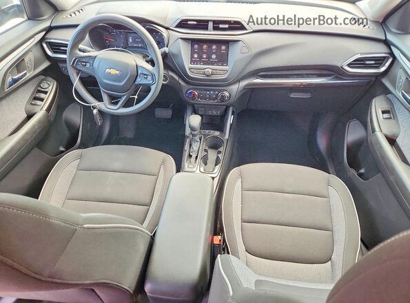KL79MPSL5PB089426 2023 CHEVROLET TRAILBLAZER Gray Vista del salpicadero