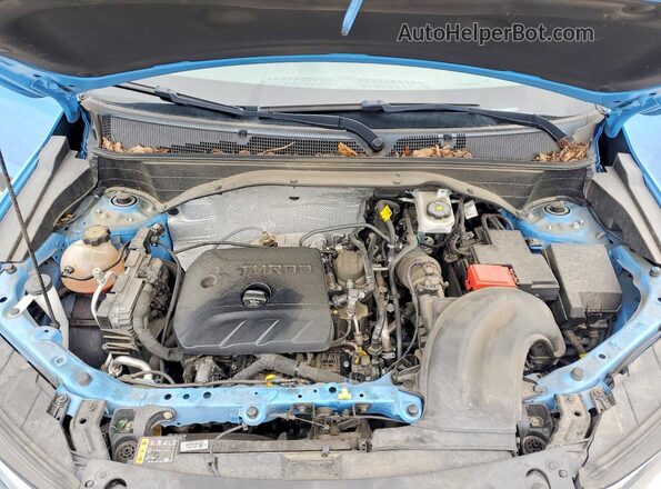 KL79MPSL5RB033523 2024 CHEVROLET TRAILBLAZER Blue Vista del compartimento del motor