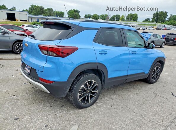 KL79MPSL5RB033523 2024 CHEVROLET TRAILBLAZER Blue Trasero derecho
