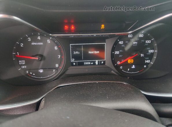 KL79MPSL7PB142451 2023 CHEVROLET TRAILBLAZER White Вид щитка приладів