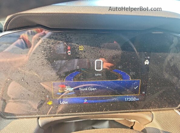 KL79MPSL7TB086263 2026 CHEVROLET TRAILBLAZER Серый Вид щитка приборов