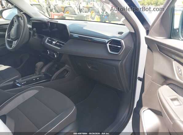 KL79MPSL7TB173497 2026 CHEVROLET TRAILBLAZER Белый Вид салона спереди