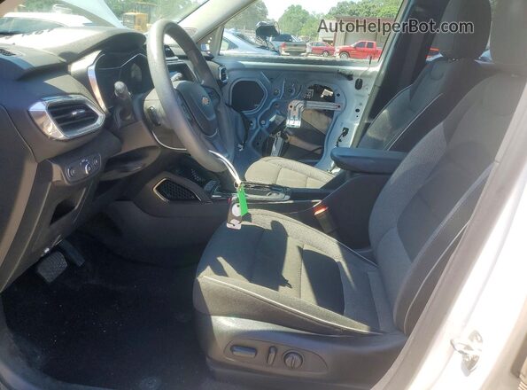 KL79MPSL8MB022024 2021 CHEVROLET TRAILBLAZER Белый Вид салона спереди