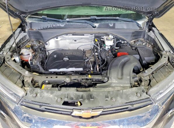 KL79MPSL9NB082086 2022 CHEVROLET TRAILBLAZER Black Engine compartment view