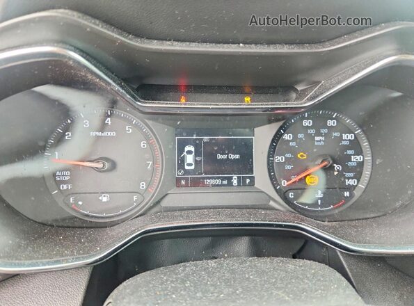 KL79MPSL9PB002210 2023 CHEVROLET TRAILBLAZER Белый Вид щитка приборов