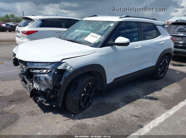 KL79MPSL9PB138837 2023 CHEVROLET TRAILBLAZER White Առջևի ձախ երեք քառորդ տեսարան