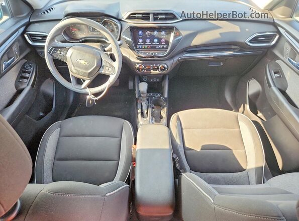 KL79MPSL9PB169909 2023 CHEVROLET TRAILBLAZER Gray Առջևի վահանակի տեսք
