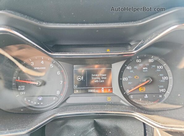 KL79MPSL9PB169909 2023 CHEVROLET TRAILBLAZER Gray Սարքավորումների վահանակի տեսք