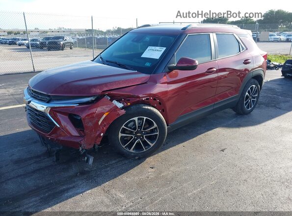 KL79MPSL9RB129977 2024 CHEVROLET TRAILBLAZER Red Front left
