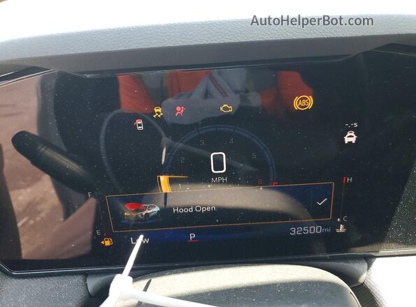 KL79MPSL9RB148531 2024 CHEVROLET TRAILBLAZER Белый Вид щитка приборов