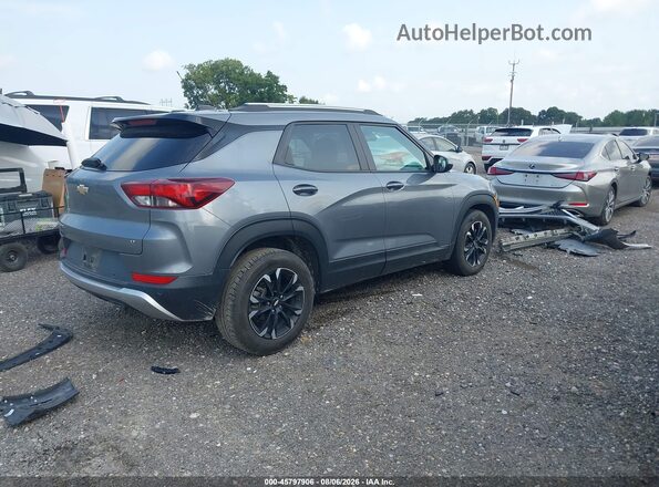 KL79MPSLXMB003541 2021 CHEVROLET TRAILBLAZER Gray Tył prawy