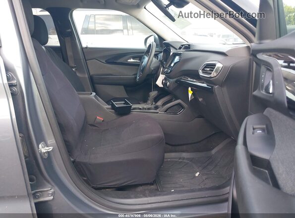 KL79MPSLXMB003541 2021 CHEVROLET TRAILBLAZER Gray Widok wnętrza z przodu