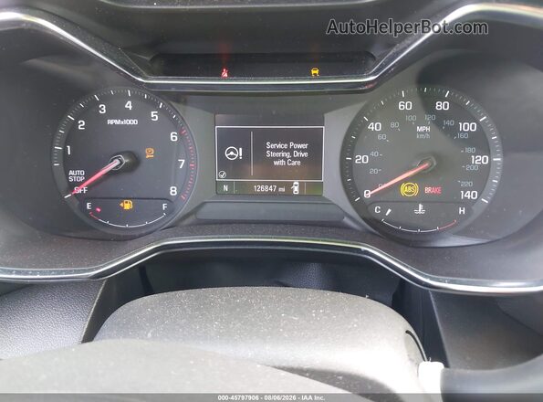 KL79MPSLXMB003541 2021 CHEVROLET TRAILBLAZER Gray Widok tylnych siedzeń