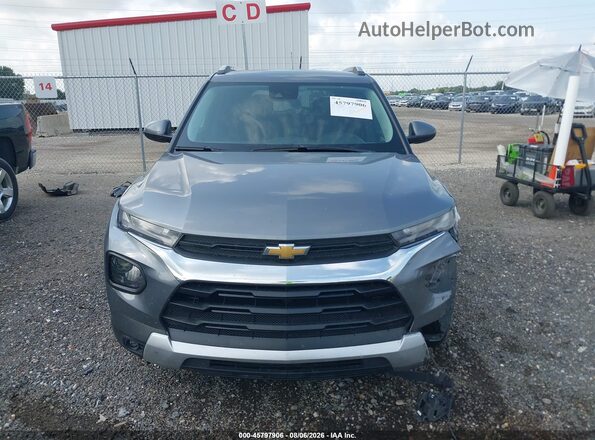 KL79MPSLXMB003541 2021 CHEVROLET TRAILBLAZER Gray Widok wnętrza z tyłu