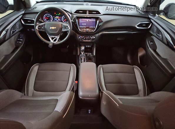 KL79MPSLXMB137370 2021 CHEVROLET TRAILBLAZER Black Vista del salpicadero