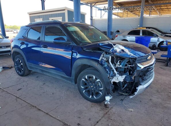 KL79MPSLXNB053714 2022 CHEVROLET TRAILBLAZER Blue წინა მარჯვენა