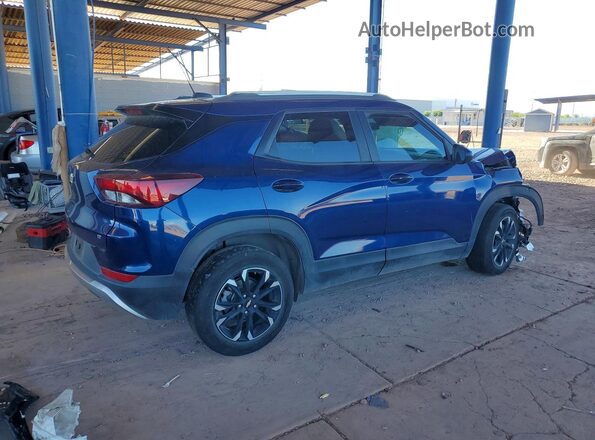 KL79MPSLXNB053714 2022 CHEVROLET TRAILBLAZER Blue უკანა მარჯვენა