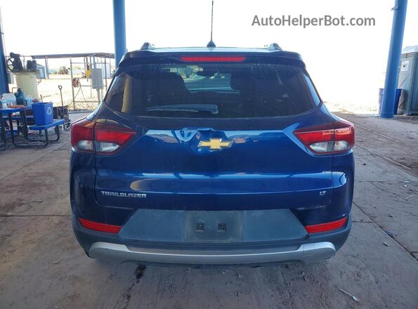 KL79MPSLXNB053714 2022 CHEVROLET TRAILBLAZER Blue უკანა ხედი