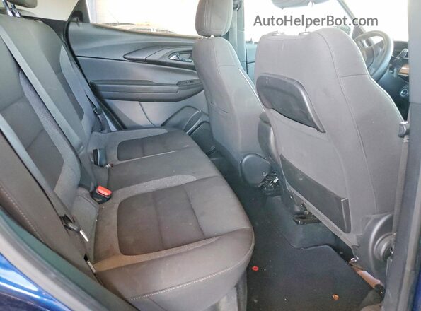 KL79MPSLXNB053714 2022 CHEVROLET TRAILBLAZER Blue უკანა სალონის ხედი